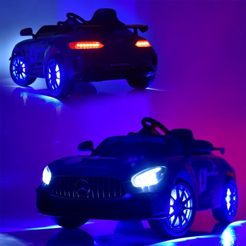 Детский электромобиль Bambi Racer Mercedes AMG, белый (M 4050EBLR-1): Материал корпуса пластик