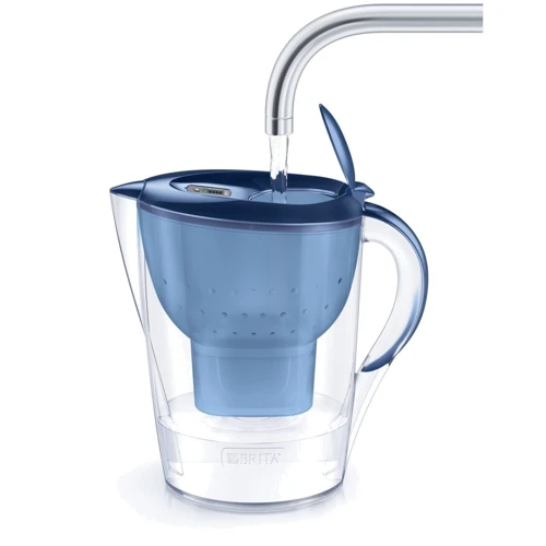 Фільтр-глечик BRITA Marella XL Memo MXPro 3.5 л (2 л очищеної води) з фільтр-картриджем 2шт, синій (1052786) фото 2