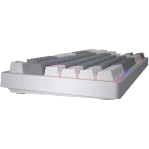 Клавиатура HATOR Rockfall 2 Mecha Signature Edition White/Grey/White (HTK-521-WGW): Количество дополнительных клавиш нет