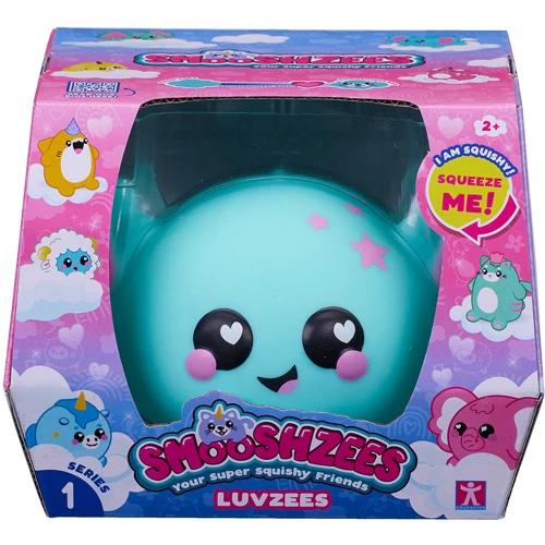 Коллекционная игрушка-антистресс Smooshzees серии Luvzees Аксолотль Нудл (8226) фото 7