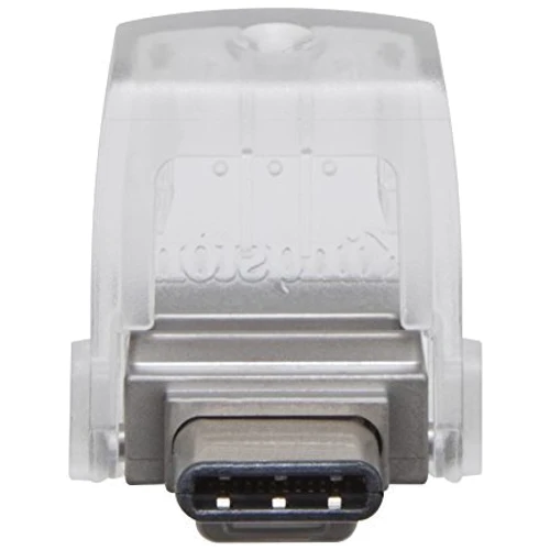 USB-флешка Kingston 32GB DataTraveler MicroDuo USB 3.1/Type-C Metal Silver (DTDUO3C/32GB)