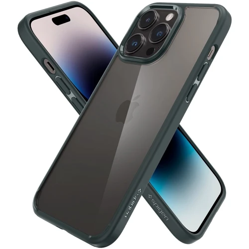 Чехол для iPhone Spigen Ultra Hybrid Abyss Green (ACS06574) for iPhone 15 Pro Max фото 9