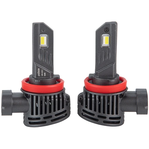 Світлодіодна автолампа Pulso VO-H8-H9-H11-H16/LED-chips Flip chip/9-16V/2*50W/6000Lm/6500K