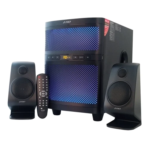Акустическая система F&D F580X Black: Формат акустики 2.1