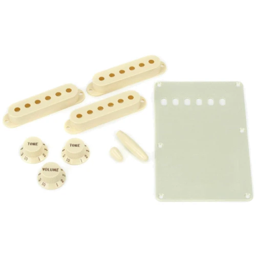 Аксессуары для гитар FENDER ACCESSORY KIT FOR STRATOCASTER AGED WHITE