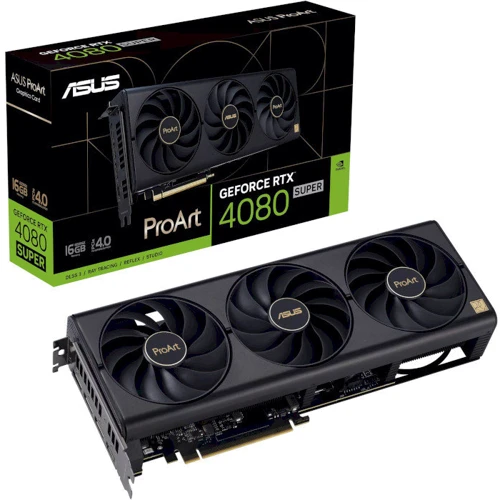 Видеокарта ASUS PROART-RTX4080S-16G: Объем памяти, Гб 16