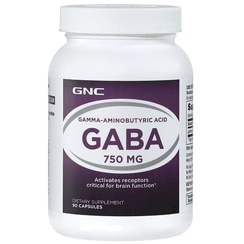 Амінокислота для спорту GNC GABA 750 mg 90 caps