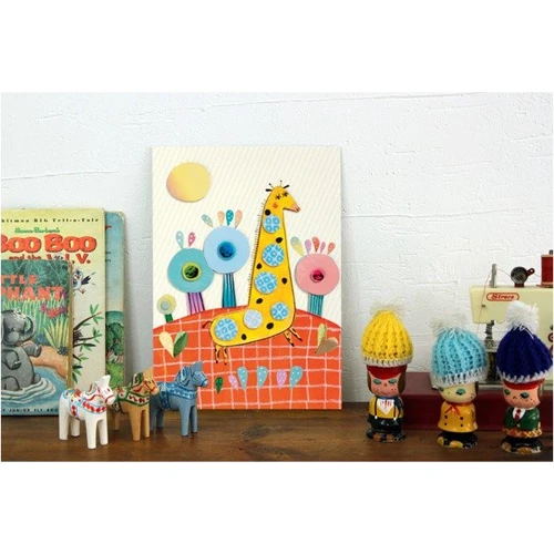 Художній комплект Djeco Колаж для самих маленьких Звірята (DJ08666)