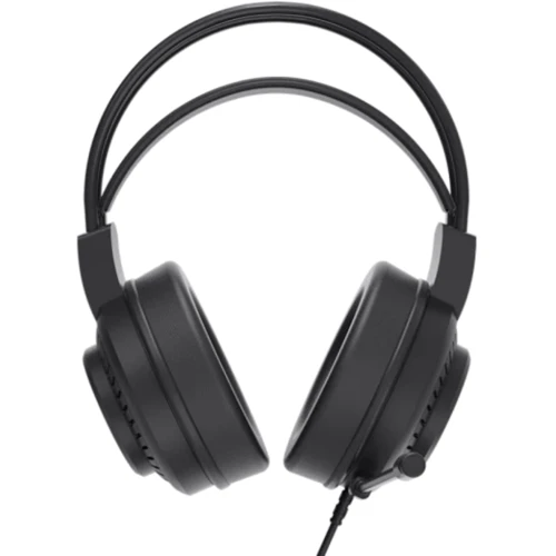 Навушники Xtrike Me HP-318 USB+3.5mm RGB Black: Тип кріплення оголовные