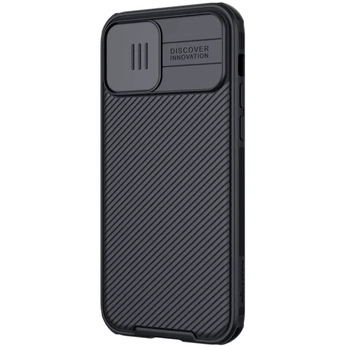 Чехол для iPhone Nillkin CamShield Pro Black for iPhone 14 Pro Max: Материалы Пластик