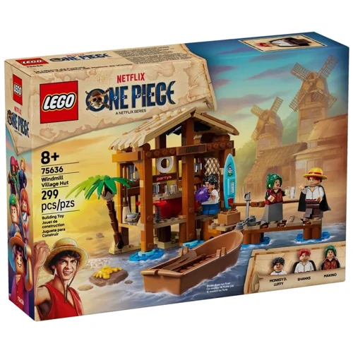 Конструктор LEGO ONE PIECE Хижина в Поселке Ветряков (75636): undefined undefined