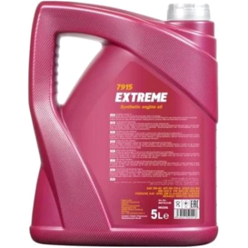 Моторное масло синтетическое Mannol Extreme 5W-40 5л (MN7915-5): Тип Синтетическое