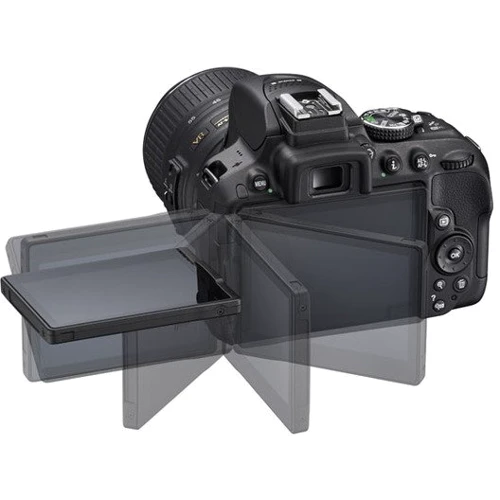 Nikon D5300 Kit (18-105mm) VR Официальная гарантия: Размер матрицы, мм 23.6x15.6