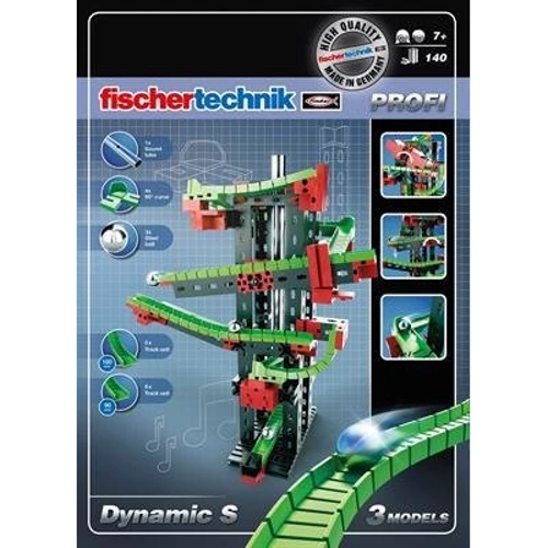 Конструктор fischertechnik "Динамика - С" (FT-536620): Количество деталей, шт. 140