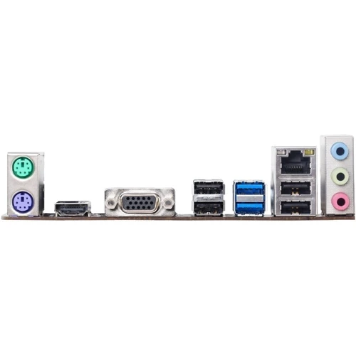 Biostar H410MH S2: Разъемы на плате USB 3.2 Gen 2, USB 2.0, PCI Express x1, SATA 3.0, M.2