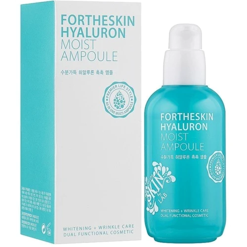 Fortheskin Hyaluron Moist Ampoule Сыворотка для лица с гиалуроновой кислотой 100 ml: Время применения Универсальный