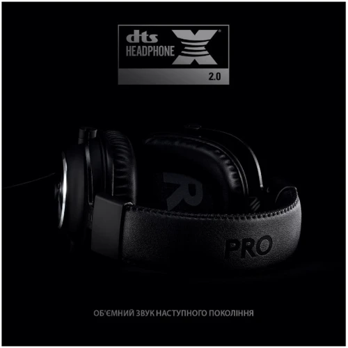 Наушники Logitech G PRO X Wireless Lightspeed Shroud Edition Black (981-000956): Тип конструкции полноразмерные