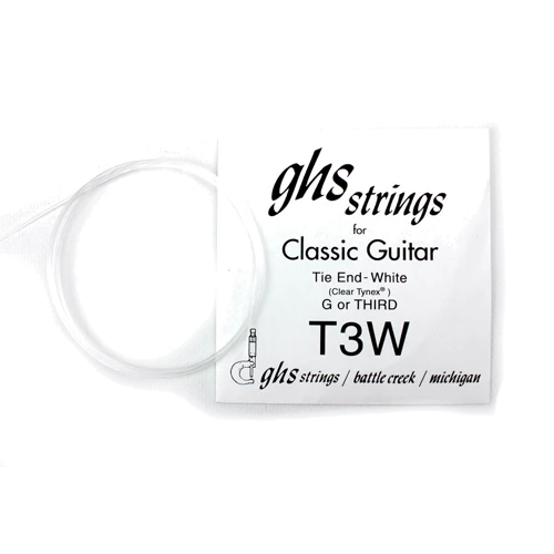 Струна для гитар Струна третья для классической гитары GHS Strings T3W Single String Classic