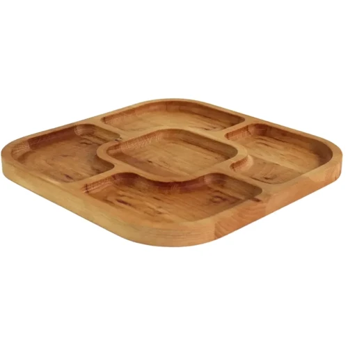 Мінажниця Brizoll Snack Quadro 28 см 5 секцій (MEN2-2828)