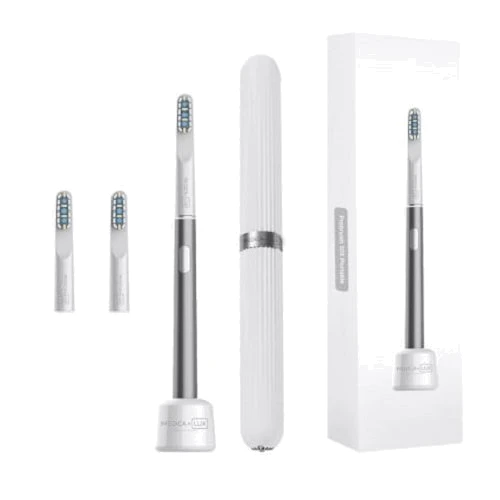 Зубна щітка Medica+ Lux 10Х Portable Grey (MD-112445)