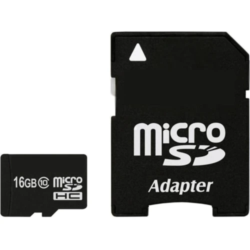 Карта пам'яті eXceleram 16GB microSDHC Class 10 UHS-I + adapter (MSD1610A)