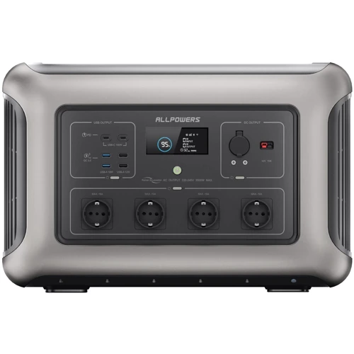 Зарядная станция Allpowers R3500 3168Wh 3500W LiFiP04 Grey