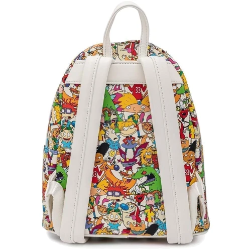 Рюкзак Loungefly Nickelodeon - Nick Rewind Gang AOP Mini Backpack (NICBK0023): Тип Городской рюкзак