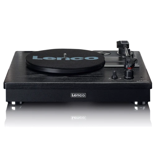 Виниловый проигрыватель Lenco LS-101BK: Особенности Крышка в комплекте, С Bluetooth, Функция оцифровки, Антискейтинг, Встроенный фонокорректор