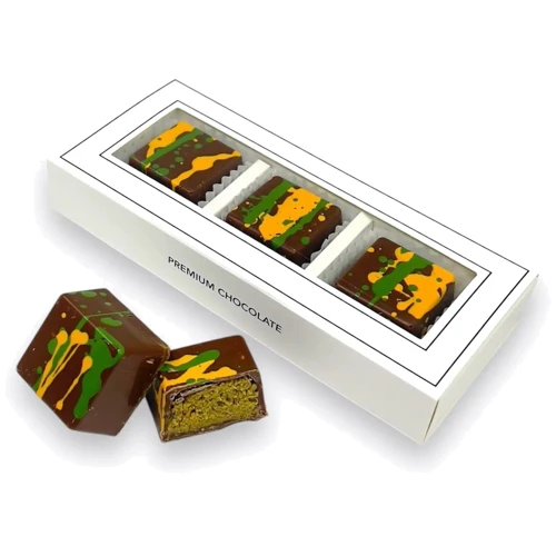 Конфеты Дубайский шоколад Laviva Chocolate Candy Dubai Chocolate 80 г (UA-0324)