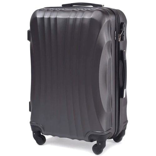 Чемодан Wings L серый (1050l-grey)