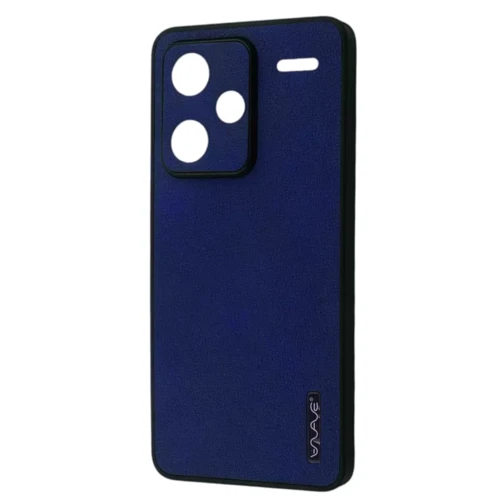 Аксессуар для смартфона WAVE Leather Case Blue for Xiaomi Redmi Note 13 Pro+