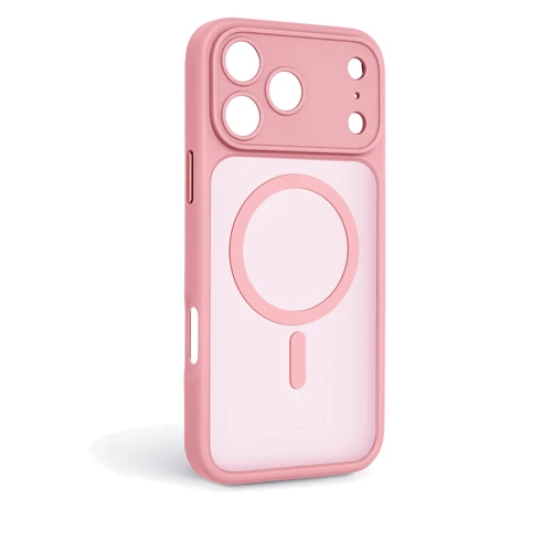 Чехол для iPhone ArmorStandart Lush MagCase Pale Pink for iPhone 17 Pro Max (ARM87502)