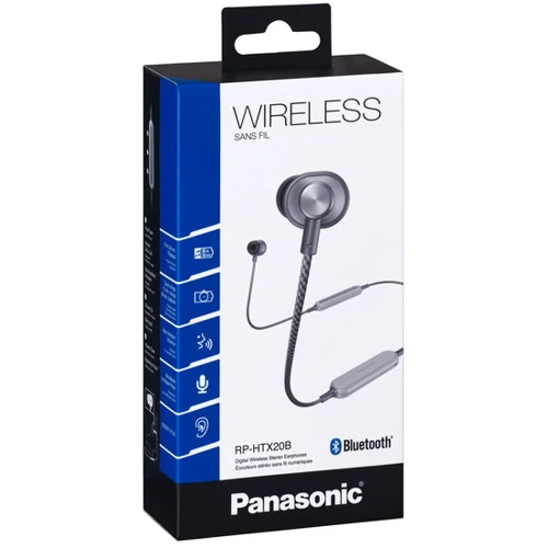 Наушники Panasonic RP-HTX20BGE-H: Тип излучателя динамический