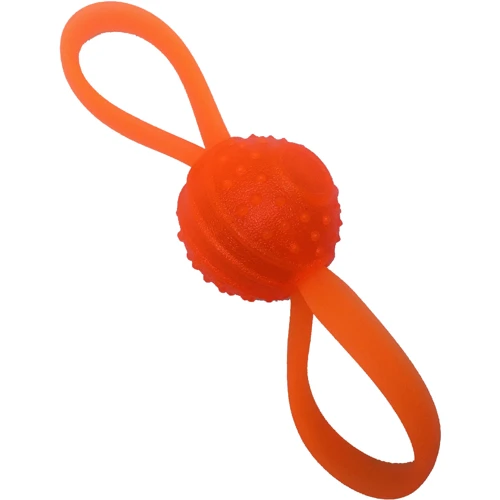 Игрушка для собак Croci Взрывной мяч оранжевый 25х6.3х6.3 см (C6098224)