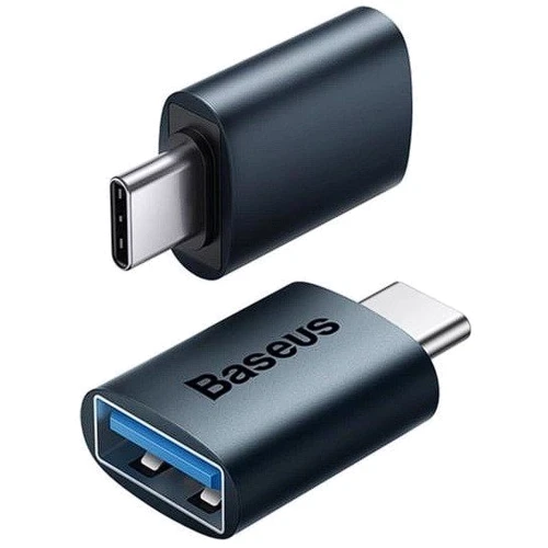 Адаптер Baseus Adapter USB-C to USB 3.1 Ingenuity Blue (ZJJQ000003): Колір синий
