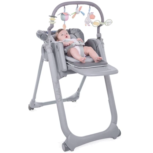 Стульчик для кормления Chicco Polly Magic Relax Paradise Pink фото 1