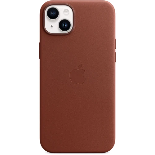 Чохол для iPhone Apple for iPhone 14 Plus Leather Case with MagSafe Umber (MPPD3) : Тип аксесуара чехол