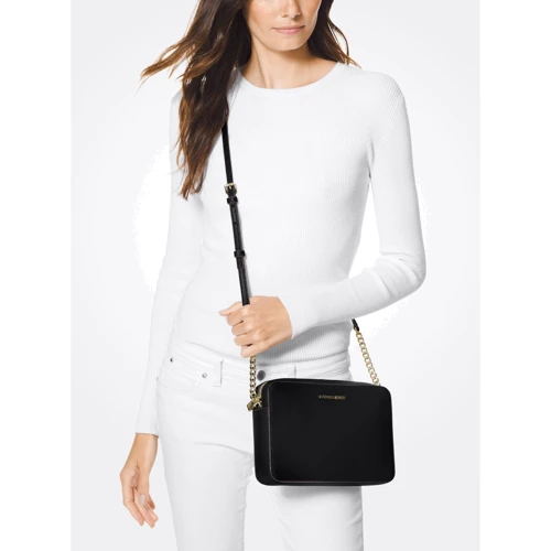 Жіноча сумка через плече Michael Kors чорна (192317134641): Фактура Сап'яну, матова
