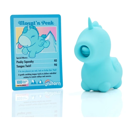 Вібратор-єдиноріжка Unihorn - Mount'n Peak, ласкавий язичок
