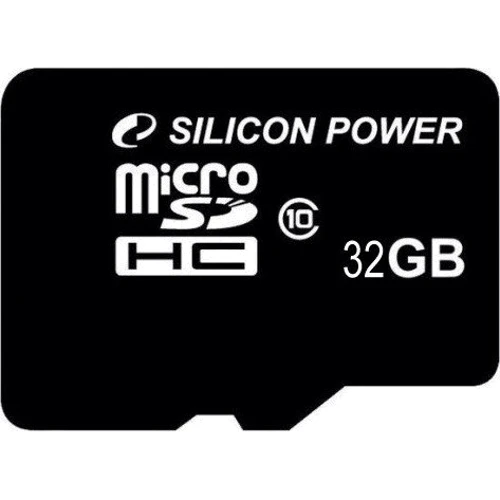 Карта пам'яті Silicon Power 32GB microSDHC Class 10 (SP032GBSTH010V10)