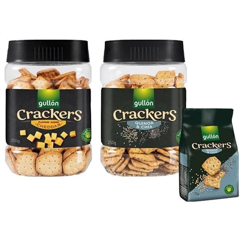 Печенье Gullon Crackers Cheddar 250 г (WT2801) фото 2