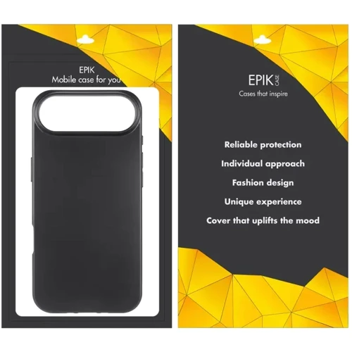 Чехол для iPhone Epik TPU Case Black for iPhone 17 Air