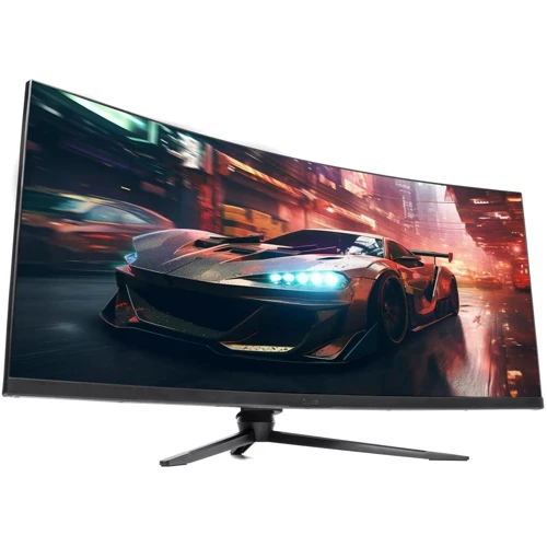 Монитор QUBE Overlord C34UQ180HC: Покрытие экрана антибликовое