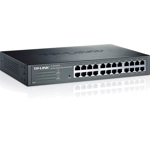 Мережевий комутатор TP-Link TL-SG1024DE: Порти только Gigabit Ethernet (10/100/1000)