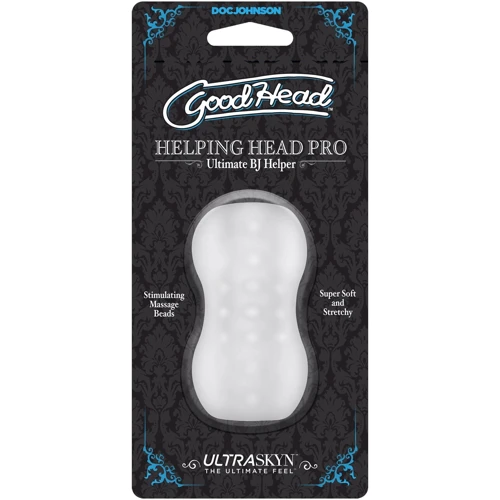Мастурбатор Doc Johnson GoodHead - Helping Head Pro - Frost