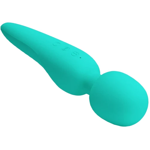 Вибромассажер LYBAILE Pretty Love Meredith USB Тurquoise (BI-014668-4)