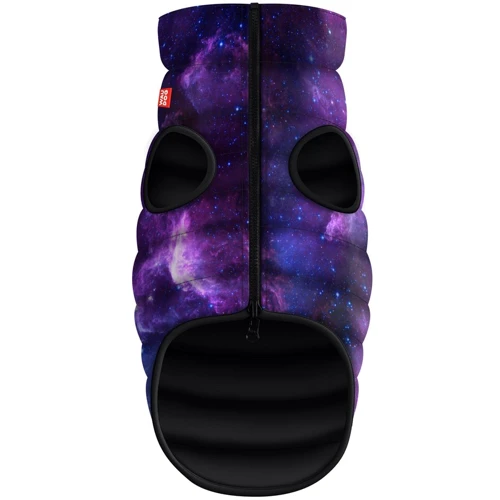 Курточка для собак WAUDOG Clothes рисунок NASA21 S30 обхват груди 57-59 см обхват шеи 46-50 см