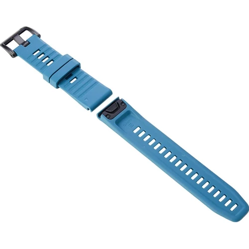 Ремешок Garmin quatix 6 22mm QuickFit Cirrius Blue Silicone (010-12863-20): Цвет синий