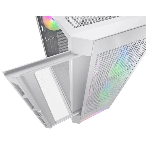 Корпус Cougar Airface RGB White: Материал передней панели сталь