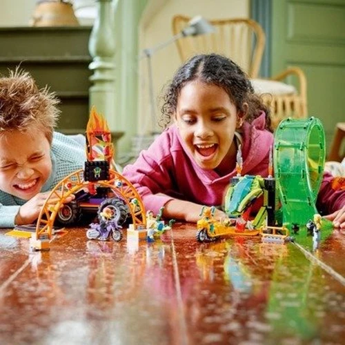 Конструктор LEGO City Stuntz Двойная петля каскадерской арены (60339) фото 4